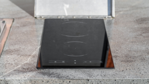 Utekök mamutdesign corian komposit lava rock utomhus med bar